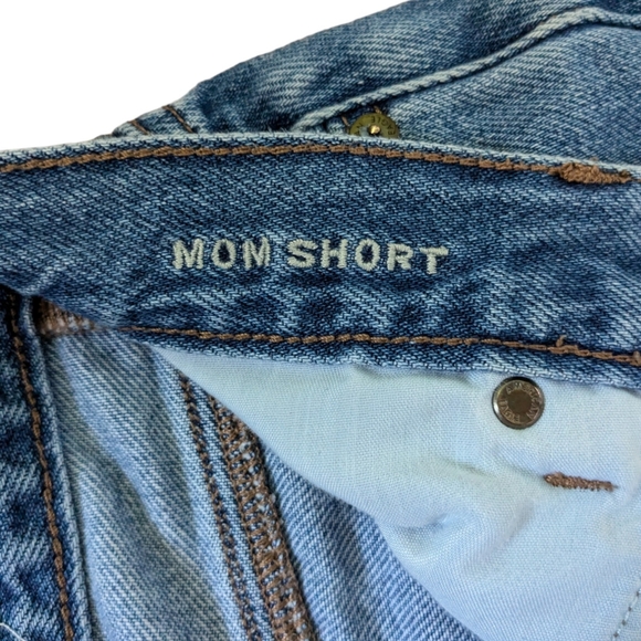 American Eagle| Set of 2 Women Mom Denim Shorts Jeans Jorts Blue-Gray |Size: 0 - Picture 5 of 16